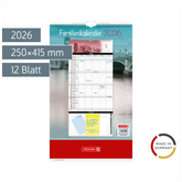Familienkalender 2026 „Big City“ | 250×415 mm