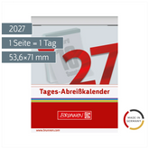 Abreißkalender 2027 Nr. 2 | 53,6×71 mm