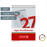 Abreißkalender 2027 Nr. 3 | 54×80 mm