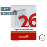 Abreißkalender 2026 Nr. 5 | 81×106 mm
