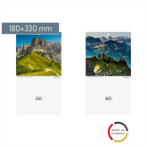 Rückwand | 180×330 mm, sortiert