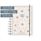 Schülerkalender 2027/2028 „Daisy“ | A6, Kunststoff