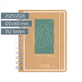 Schülerkalender 2025/2026 „Jungle Leaf“ | A6, Papier