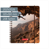 Schülerkalender 2025/2026 „Cliffhanger“ | A6, Kunststoff