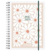 Schülerkalender 2027/2028 „Daisy“ | A6, Kunststoff