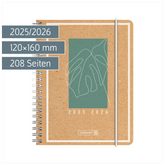 Schülerkalender 2025/2026 „Jungle Leaf“ | A6, Papier