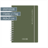 Schülerkalender 2027/2028 „Plain Colour“ | A5, Kunststoff