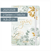 Schülerkalender 2027/2028 „Bloom“ | A5, Textil