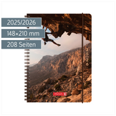 Schülerkalender 2025/2026 „Cliffhanger“ | A5, Kunststoff