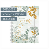 Schülerkalender 2027/2028 „Bloom“ | A5, Kunststoff