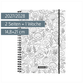Schülerkalender 2027/2028 „ZENart“ | A5, Kunststoff