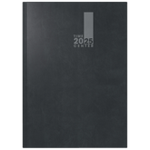 Buchkalender TimeCenter Mod. 725 2025 | A5, Kunststoff, schwarz