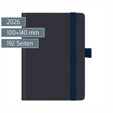 Taschenkalender Kompagnon Mod. 732 66 2026 | A6, Kunststoff, dunkelblau