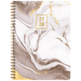 Schülerkalender Style 2027/2028 „Pastel Marble“ | A5, Kunststoff