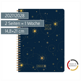 Schülerkalender Style 2027/2028 „Universe“ | A5, Kunststoff
