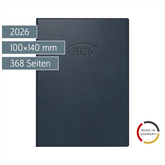 Taschenkalender Mod. 736 2026 | A6, Kunststoff, dunkelblau