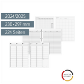 Wochen-Ersatzkalendarium 2024/2025 | 230×297 mm