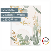 Lehrerkalender 2026/2027 „Bloom“ Termin- & Unterrichtsplaner | A4, Papier