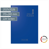 Termin- & Unterrichtsplaner 2025/2026 | A5, Kunststoff, blau