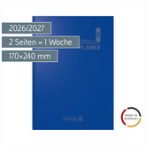 Lehrerkalender 2026/2027 Termin- & Unterrichtsplaner | A5, Kunststoff, blau