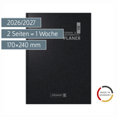 Lehrerkalender 2026/2027 Termin- & Unterrichtsplaner | A5, Kunststoff, schwarz