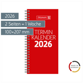 Vormerkbuch Mod. 780 2026 | 100×207 mm, Karton, rot