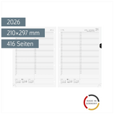 Tages-Ersatzkalendarium Mod. 787 2026 | 210×297 mm