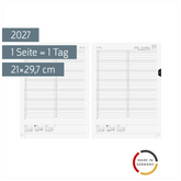 Tages-Ersatzkalendarium Mod. 787 2027 | 21×29,7 cm