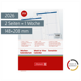 Wochenkalendarium Business 2026 | A5