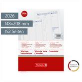Wochenkalendarium Business 2026 Spaltenform | A5