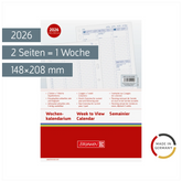 Wochenkalendarium Business 2026 Spaltenform | A5