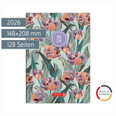 Buchkalender Mod. 796 2026 „Botanical“ | A5, Papier