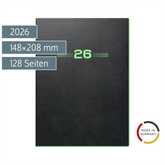 Buchkalender Mod. 796 2026 „NEON“ | A5, Kunststoff