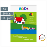 Tonpapier-Block | A4, 20 Blatt