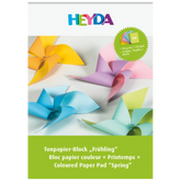 Tonpapier-Block „Frühling“ | A4, 10 Blatt