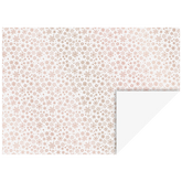 Motivkarton „Kristalle“ | 50×70 cm, 240 g/m², weiß/roségold glänzend