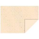 Motivkarton „Sterne“ | 50×70 cm, 240 g/m², creme/gold glänzend