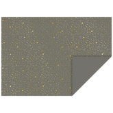 Motivkarton „Sterne“ | 50×70 cm, 240 g/m², anthrazit/gold glänzend