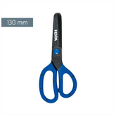 Sicherheitsschere | abgerundet, 130 mm, blau