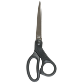 Universalschere Soft-Touch | spitz, 200 mm, schwarz