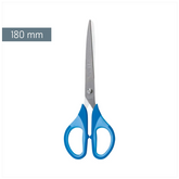 Büroschere Soft-Touch Colour Code | spitz, 180 mm, azur