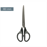 Büroschere Soft-Touch Colour Code | spitz, 180 mm, onyx