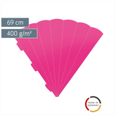 Schultüten-Rohling Zuschnitt | 69 cm, 400 g/m², pink