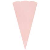 Schultüten-Rohling Zuschnitt mit Glitter | 69 cm, 400 g/m², rosa