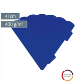 Schultüten-Rohling Zuschnitt | 41 cm, 400 g/m², königsblau