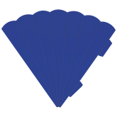 Schultüten-Zuschnitt | 41 cm, 400 g/m², königsblau