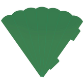 Schultüten-Zuschnitt | 41 cm, 400 g/m², mittelgrün
