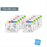 Mal-Set „Einhorn“ | 150×180 mm