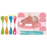 Stick-Figuren-Set „Faultier“ | 185×130×50 mm, mehrfarbig