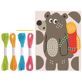Stick-Figuren-Set „Bär“ | 165×225×50 mm, mehrfarbig